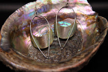 Load image into Gallery viewer, Mixed Metal Drop Earrings
